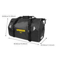 Bolsa De Motocicleta PVC Impermeable 20L 50/70L 100L Para Deporte Acuático Y Senderismo Kit De Viaje Con Mochila - details 6