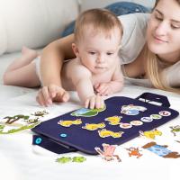 Tablero De Historias Para Niños Montessori Interactivo Con 4 Temas Juguete Educativo Sensorial De Peluche Animal Y Naturaleza Para Edad De 3 a 6 Años - details 2