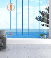 Robot Limpiador de Ventanas Liectroux YW710, Doble Rociador de Agua, Succión de 2500Pa, Bajo Ruido, Rueda Guía de 360°, Control Remoto y por Aplicación, Color Blanco - details 9