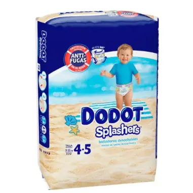 Dodot Splashers T4-5 | Pañales Acuáticos Sin Inflar - 1