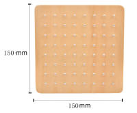 Juguete Educativo Montessori De Madera Con Puzle Geométrico Para Niños Juego Creativo De Gráficos De Uñas Para Educación Temprana - details 3