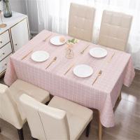 Mantel PEVA a Prueba De Aceite Y Agua Con Estampado Cuadriculado Para Uso Doméstico Decoración De Comedor Para Fiestas Y Hoteles Tamaño 90cmx140cm - details 6