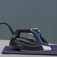 Plancha de Vapor Rowenta DW9411 Steamforce Plus, Regalo Quitapelusas Rowenta JA7002 Recargable, 3000 W, Golpe de Vapor 250 g/min, Depósito 0.35 Litros, Microsteam 400 HD Profile, Antigoteo, Antical, Vapor Vertical, Azul - details 5