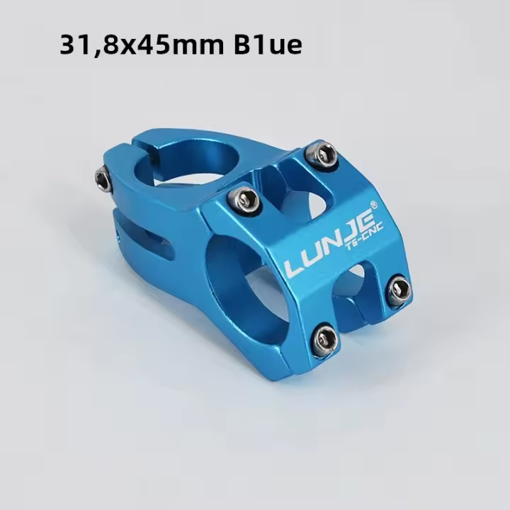 MTB Short Power 31.8 25.4mm Perilla Bicicleta Puente Tubo 45mm Riser Table Montaje En Manillar De Montaña Aleación De Aluminio - 1