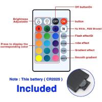 Tiras LED Flexibles RGB 5V Con Control Remoto De 24 Teclas Y APP Para Decoración De Hogar Y Habitaciones Longitudes De 1M/3M/5M/10M - details 0