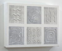 Cuadroexpres - Tapa de Contador Minimalista 45x30x4 cm (49x34x6 cm medida exterior) En Melamina Blanca, Con tornillos y tacos para colocar en la pared. Moderna, 100% Original, Muy Decorativa. Fabricada en España - details 4