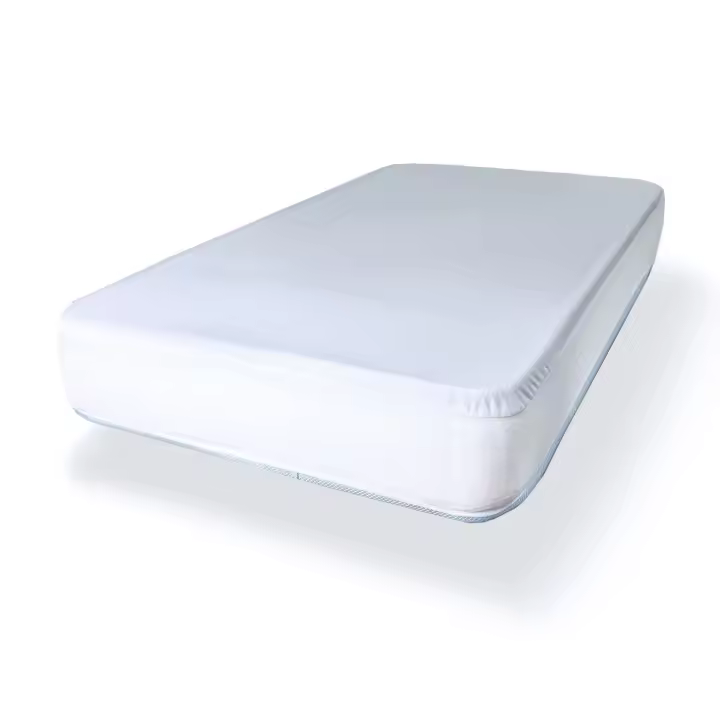 Protector de Colchón Cuna Bebé 100% Algodón Alta Calidad - Impermeable, Antialérgico y Antiácaros - Tacto Pluma - Colchón Cuna 60x120cm y 70x140cm - Descanso y protección bebé - Fabricado en España -FusionHome - 1