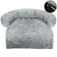 Sofá Para Mascotas Con Cubierta Removible Y Lavable Estilo Plush Impermeable Para Todas Las Estaciones Para Perros Y Gatos - details 8