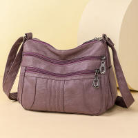 Bolso De Hombro Para Mujer De Cuero Sólido De Alta Calidad Bolso Cruzado De Lujo 2024 Bolso De Mano Casual De Diseñador Bolsos De Tope - details 22