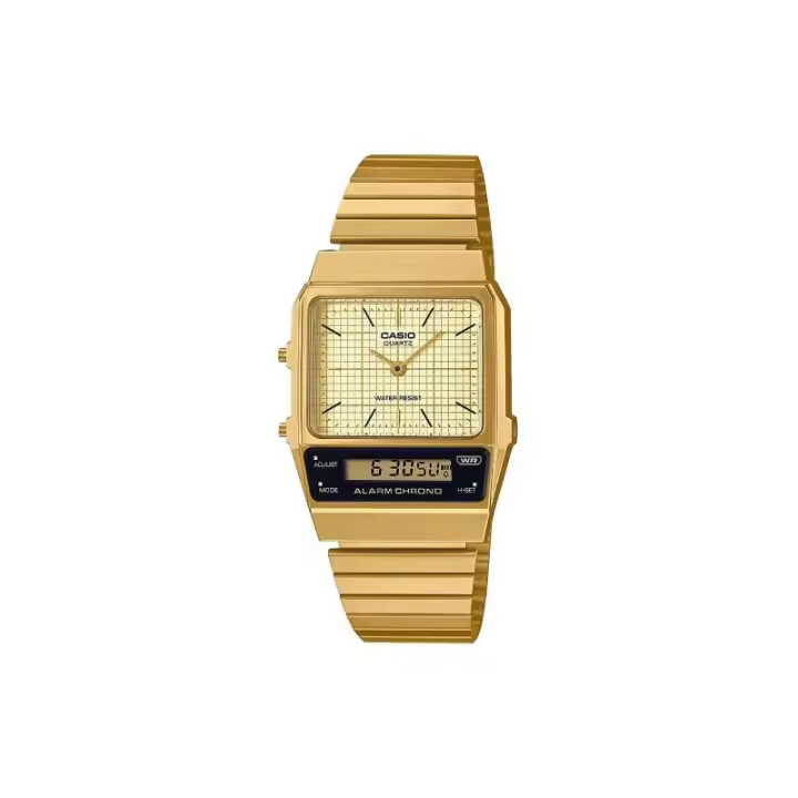 Reloj Casio Digital Vintage dorado Aq-800eg-9aef - 1