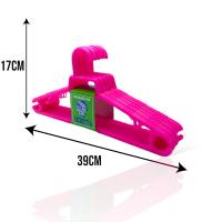 Perchas de Plástico Antideslizantes Fucsia MINOKUA 39x17 - Organización Eficiente - details 2