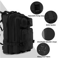 Mochila Táctica Grande 3 Días Pack De Ataque Molle Bolsa Bugout Para Senderismo Escalada Viaje Unisex Material 600D - details 1