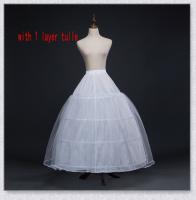 Nueva Llegada De Enagua De Encaje Con 4 Aros Para Vestido De Boda Jupon Mariage Halka Rockabilly Con Tulle Material De Poliéster - details 2