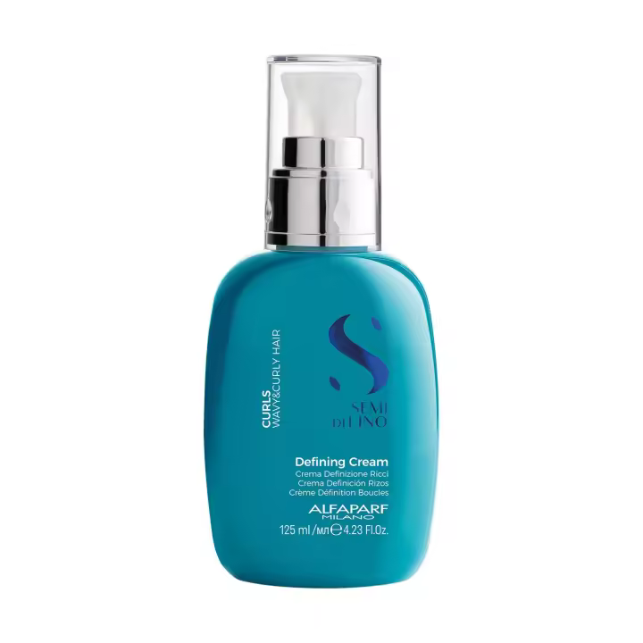 Alfaparf semi di lino curls crema definición rizos 125 ml, crema sin aclarado para definir ondas y rizos - 1