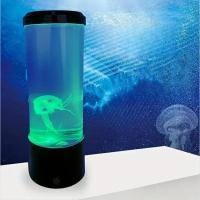 Lámpara De Medusa De Jalea Lava Con 7 Colores Luz Nocturna Del Océano Para Decoración De Escritorio Dormitorio Regalo LED De Modo De Control Por Interruptor - details 2