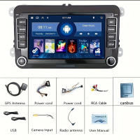 Reproductor Multimedia Para Coche 2 Din Android DVD GPS Con WiFi Función De Control Del Volante Para VW Passat B7 B6 Golf Touran Polo Tiguan Jetta - details 7