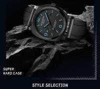 Reloj De Pulsera Automático SEAKOSS GMT Para Hombres Resistente Al Agua 10Bar Movimiento Seagull ST2557 De Acero Inoxidable 316L Luminoso Calendario Esportivo - details 9