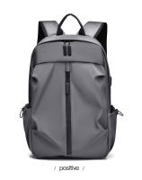 Mochila Universitaria Clásica Versátil De Color Sólido Para Hombres Y Mujeres Con Gran Capacidad Bolsa De Hombro - details 26