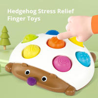 Juguetes Educativos Para Niños Erizo De Presión Con Teclas Suaves Entrenamiento De Concentración Y Coordinación Mano-Ojo Juego Montessori Para Niños De 0 a 6 Años - details 0