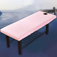 Sábana Ajustable De Masaje SPA Para Salon De Belleza Sábana De Cama Elástica Con Agujero Para Masaje Material Suave Y Confortable - details 10