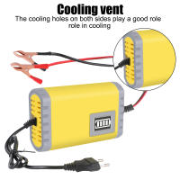 Cargador Inteligente De Batería De Motocicleta DC 12V 2A Entrada AC 110-220V Para Baterías De Ácido Plomo 3-20AH Para Bicicleta Eléctrica - details 4