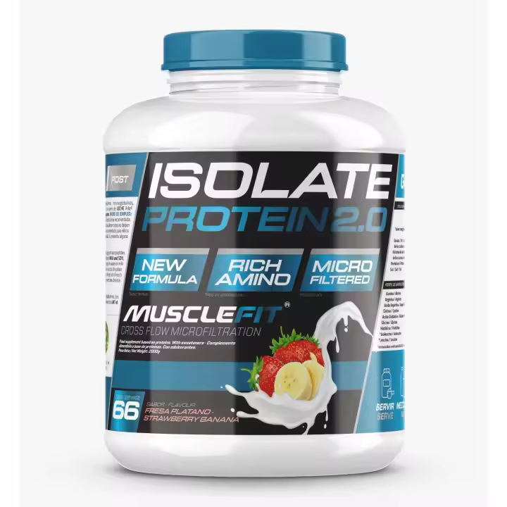 ISOLATE Protein CFM 2kg - MuscleFit  MUSCLECULT│ Creación de Músculo - 1