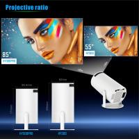Mini Proyector Portátil con Android 11, Proyector 4K 1080P Full HD Soporte 200ANSI 8000L, Videoproyector WiFi 5G BT 5,0, Video Proyector 180 ° Se Puede Girar para TV Stick - details 4