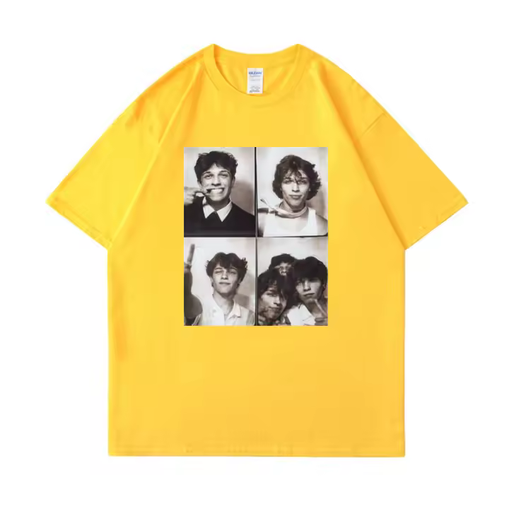 Camiseta Sturniolo Triplets Para Hombres Y Mujeres Diseño Creativo Y Divertido Impresión En Algodón Clásico Retro Harajuku Cuello Redondo Estilo Casual - 1