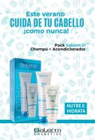 Bellas Extensiones- Pack Salerm 21 reparación champú 300ml.y mascarilla 200ml. Pack Salerm 21 nutrición e hidratación capilar formado por Champú Salerm 21 con ácido hialurónico y mascarilla Salerm 21. - details 0