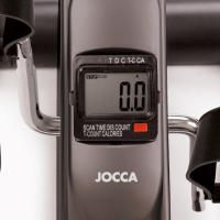 Pedaleador digital Jocca con pantalla para ver tiempo, distancia recorrida, número de pedaladas, histórico y calorías. Mini bicicleta para gimnasia activa. Pedalina para ejercitar brazos y piernas. - details 2