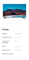 Official | Xiaomi TV F 65 2026, Pantalla 4K con tecnología de cuidado ocular y calidad de imagen HDR, Frecuencia de actualización de 120 Hz en el modo Game Boost a través de HDMI, Elegante acabado metálico con diseño de bisel ultrafino - details 23