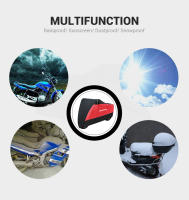 Cubierta De Motocicleta Impermeable Protectora UV Y Antipolvo Para Todos Los Scooters Tamaño M-4XL Color Negro - details 2