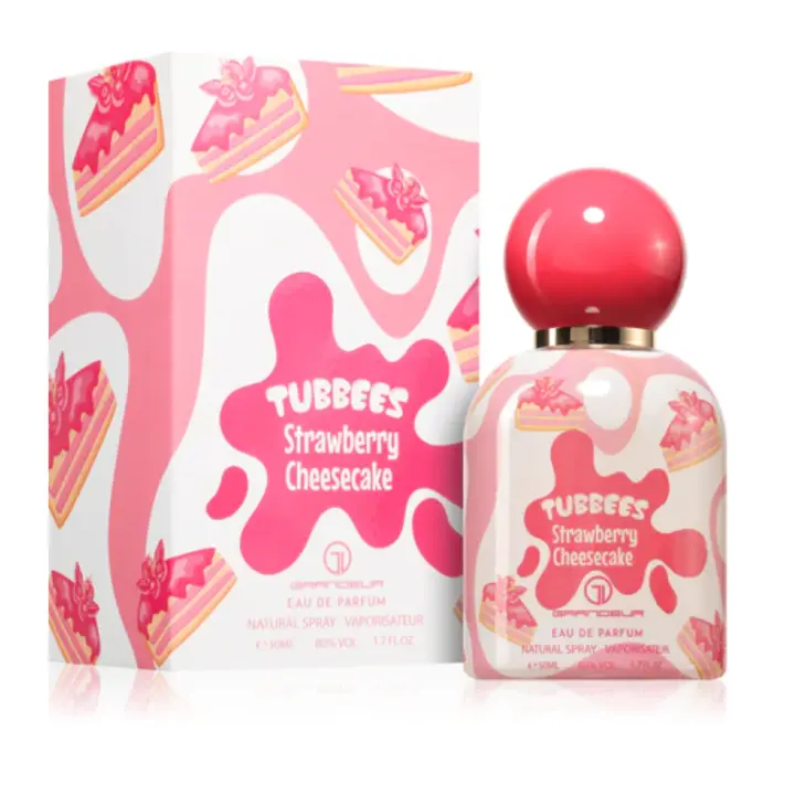 Grandeur - Tubbees Strawberry Cheesecake - 50ml - Eau De Parfum - Perfume Unisex - 1