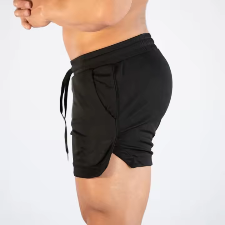 Nuevos Shorts De Fitness Para Hombre 2024 Malla Transpirable Y Secado Rápido Pantalones De Playa Deporte Casual Estilo Fitness Para Verano - 1