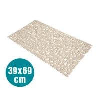 Alfombra de baño 39x69CM Alfombrillas de Bañera Antideslizantes con Ventosa Fuerte Resistentes al Moho para Usos del Baño - details 1