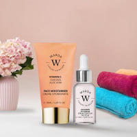 Warda Luxury Skincare HIDRATANTE SKIN GLOW BOOST CON VITAMINA C 50 ml + SUERO PARA OJOS SKIN GLOW BOOST CON VITAMINA C 15 ml - details 1