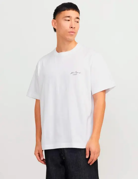 Camiseta Jack & Jones 'Lington' Blanco Hombre - 1