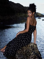 Vestido Clásico De Moda Para Mujer Kliou Point Con Tirantes Spaghetti Y Corte Trasero Sin Espalda Ajustado a La Figura Traje De Moda Para Mujer De Verano - details 10