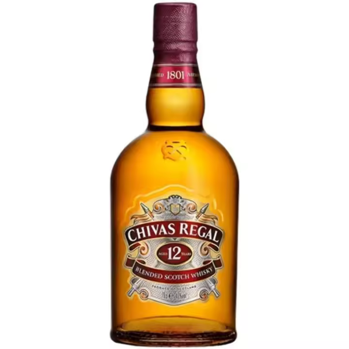 Chivas Regal 12 Años  40% ,Lata 70cl - 1