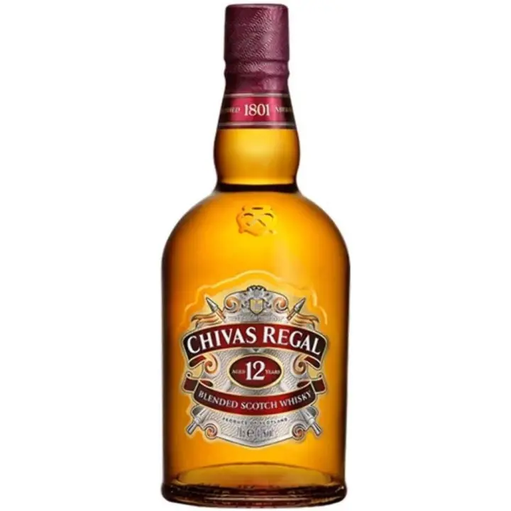 Chivas Regal 12 Años  40% ,Lata 70cl - 1