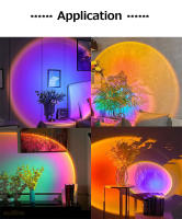 Lámpara De Puesta De Sol Inteligente Tuya Luz Nocturna Proyector De Puesta De Sol Control Remoto Por App Smart Life Decoración De Habitación Regalo De Cumpleaños - details 7
