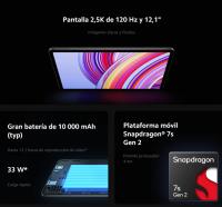 Xiaomi Redmi Pad Pro Tablet 8GB/256GB WiFi Pantalla 12.1" Resolución 2560x1600+ Tasa refresco 240 Hz Cámara trasera 8MP 4 Altavoces Procesador Snapdragon® S7 Gen 2 Mobile Platform Batería 10000 mAh Carga 33W - details 0