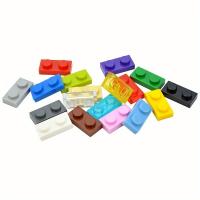 100PCS Bloques De Construcción Educativos Coloridos 1x2 Dots Tamaño MOC Compatible 3023 Figuras Delgadas Para Niños Juguete De Crea - details 0