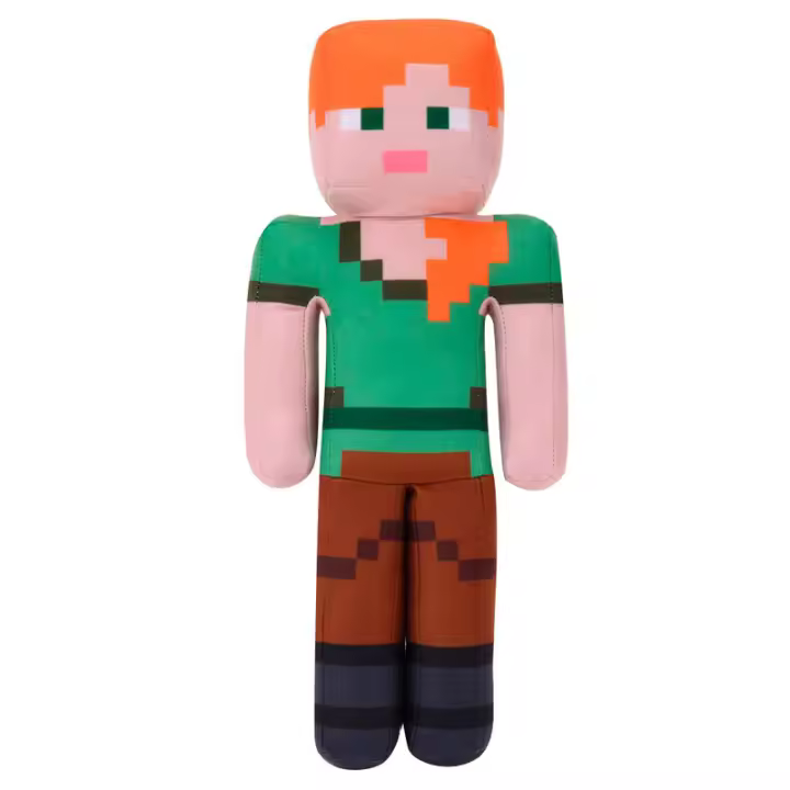 Peluche Minecraft - Alex 30cm Raíz MERCHAN-STORE Peluches - 1