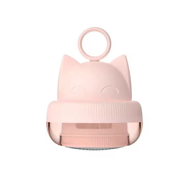 Afeitadora de telas, carga USB, diseño ergonómico con cabeza de gato, caja protectora, antideslizante, portátil, quitapelusas para suéteres y abrigos de lana - 1