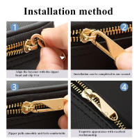 Kit De Reparación De Cremalleras Universales 10PCS Cabeza De Cremallera Metálica Desmontable Para DIY Costura Ropa Accesorios De Ropa - details 5