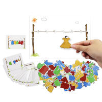 Juguete Educativo Montessori DIY Material Matemático Juego De Encaje De Colores Y Formas Para Niños Aprendizaje Temprano Juguetes De Enseñanza - details 63