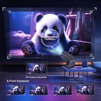 Android 11 Portable Projector, 4K, Native 1080P, 390ANSI, HY320, Visitors, Wifi6, BTpig, Cinema 1920*1080P, Prostate or Upgraded HY300 - details 7
