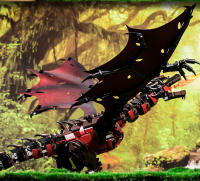Bloques De Construcción Dragón De Fuego Smaug 1359 Piezas Modelo Animal Para Jóvenes Y Adultos Decoración De Escritorio Juguete Educativo Regalo De Navidad - details 13