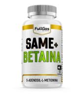 FULLGAS - SAMe + Betaína - 60 cápsulas - 250mg de SAMe (S-adenosil-L-metionina) + 200mg Betaína HCl por cápsula. Sin gluten y sin lactosa. - details 0